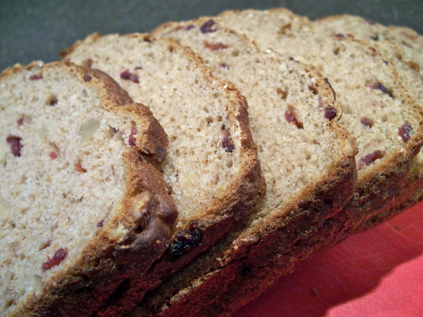 Healthy Bread Maker Recipes
 Healthy Cranberry Walnut Bread Recipe Baking Food