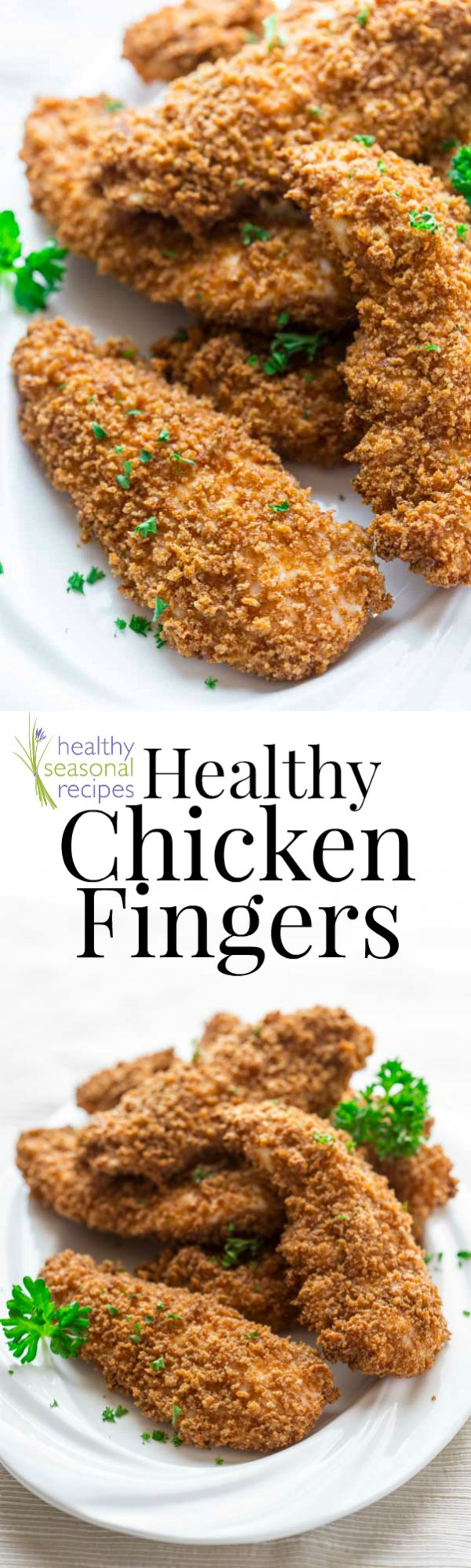Healthy Breaded Chicken Tenders
 healthy chicken fingers Healthy Seasonal Recipes