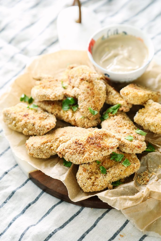 Healthy Breaded Chicken Tenders
 Easy Oven Baked Chicken Tenders Strips Live Simply