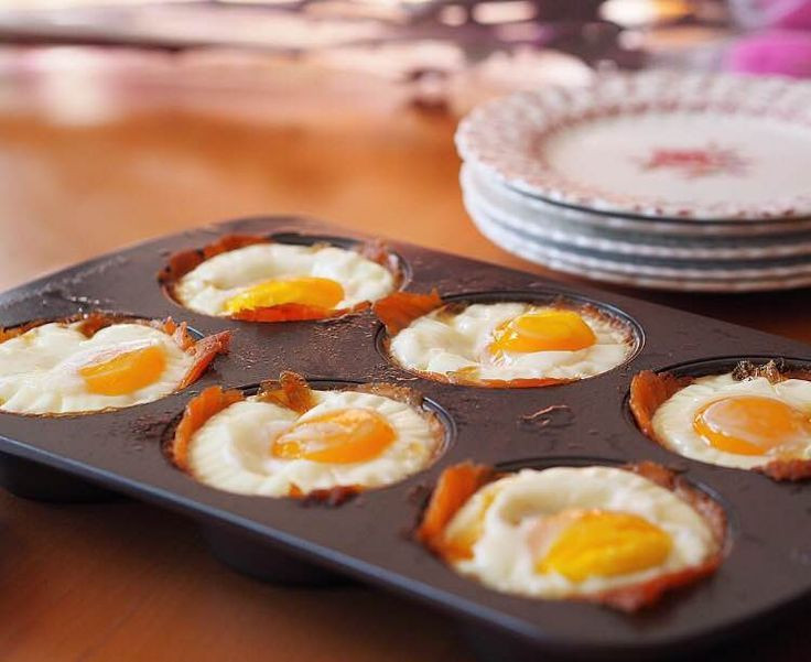 Healthy Breakfast Baked Goods
 Good & Healthy Breakfasts Baked Smoked Salmon and Egg