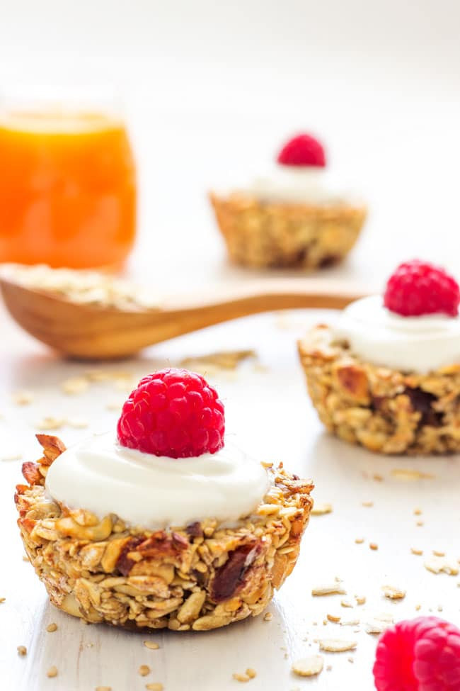 Healthy Breakfast Baked Goods
 Heavenly Healthy Breakfast Oatmeal Cups Happy Foods Tube