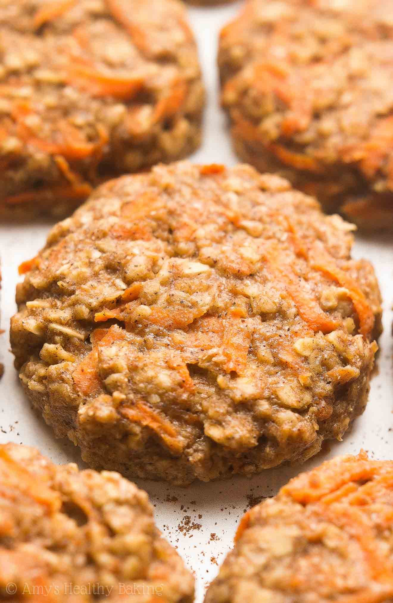 Healthy Breakfast Baking Recipes
 Healthy Carrot Cake Oatmeal Breakfast Cookies