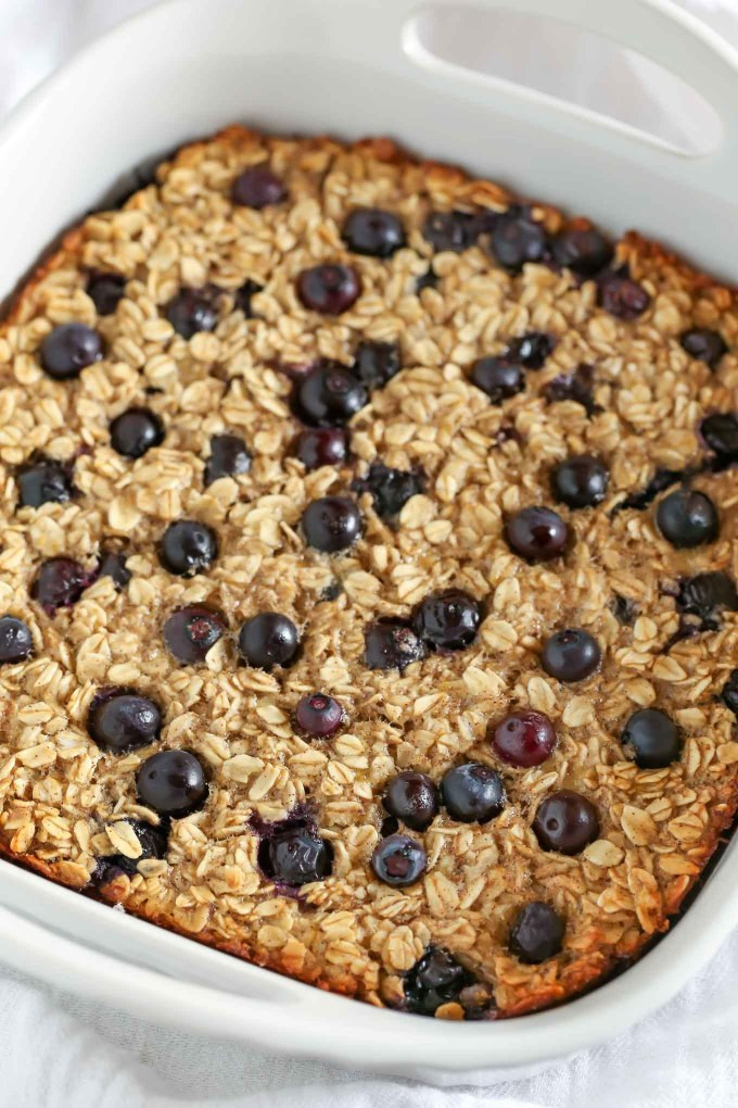 Healthy Breakfast Baking Recipes
 Blueberry Banana Baked Oatmeal Live Well Bake ten