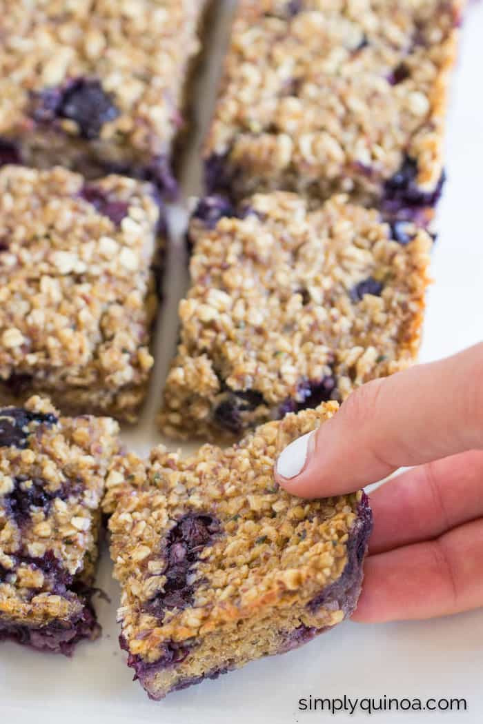 Healthy Breakfast Bars Recipe
 healthy blueberry oatmeal bars