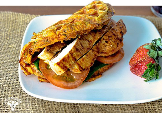 Healthy Breakfast Bodybuilding
 Healthy Breakfast Recipe Chicken And Waffle Sandwich