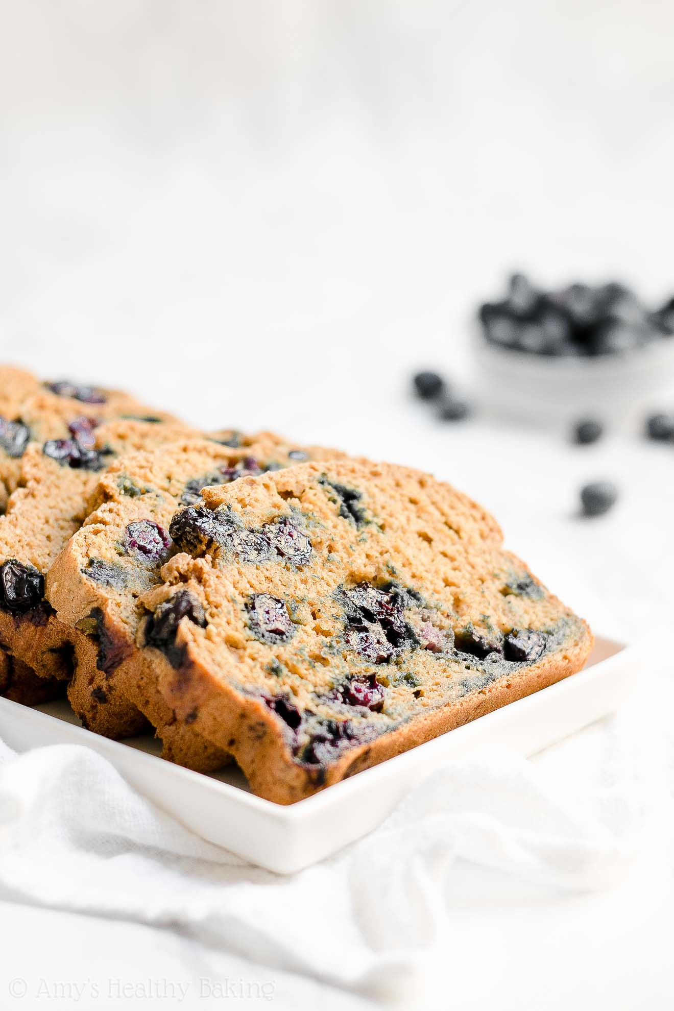 Healthy Breakfast Bread
 Healthy Blueberry Oatmeal Breakfast Quick Bread