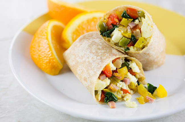 Healthy Breakfast Burrito Freezer
 Recipe Freezer Friendly Breakfast Burritos