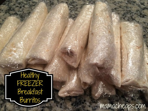 Healthy Breakfast Burrito Freezer
 Healthy Breakfast Burrito FREEZER Recipe Mama CheapsMama