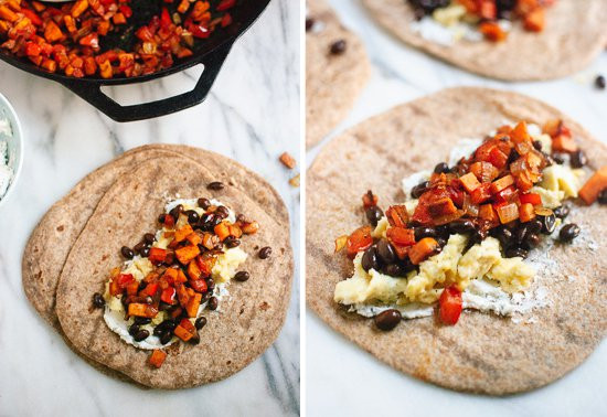 Healthy Breakfast Burrito Recipe
 Healthy Freezer Breakfast Burritos Cookie and Kate