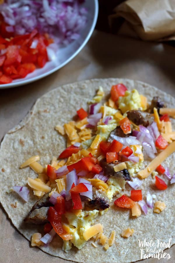 Healthy Breakfast Burritos
 Healthy Breakfast Burritos