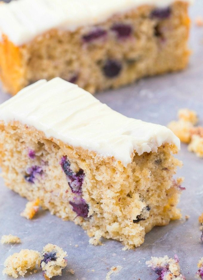 Healthy Breakfast Cake
 Healthy Flourless Lemon Blueberry Breakfast Cake