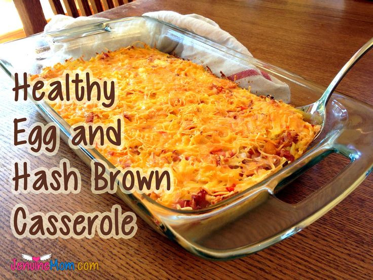 Healthy Breakfast Casserole With Hash Browns
 Breakfast Egg Cheese and Hash Brown Casserole 