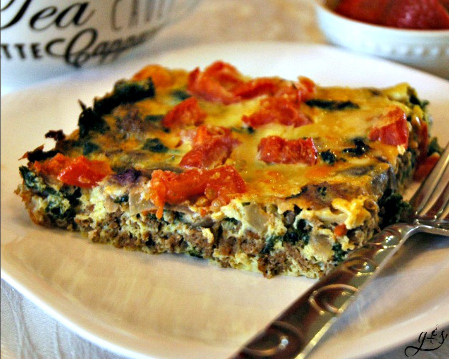 Healthy Breakfast Casserole With Sausage
 Clean Eating Turkey Sausage Egg Bake