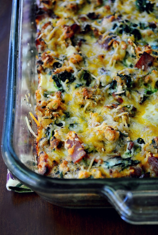 Healthy Breakfast Casserole With Spinach
 healthy breakfast casserole
