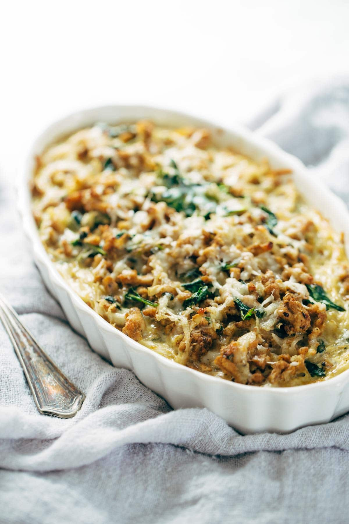 Healthy Breakfast Casserole With Spinach
 Creamy Spinach and Potato Breakfast Casserole Recipe