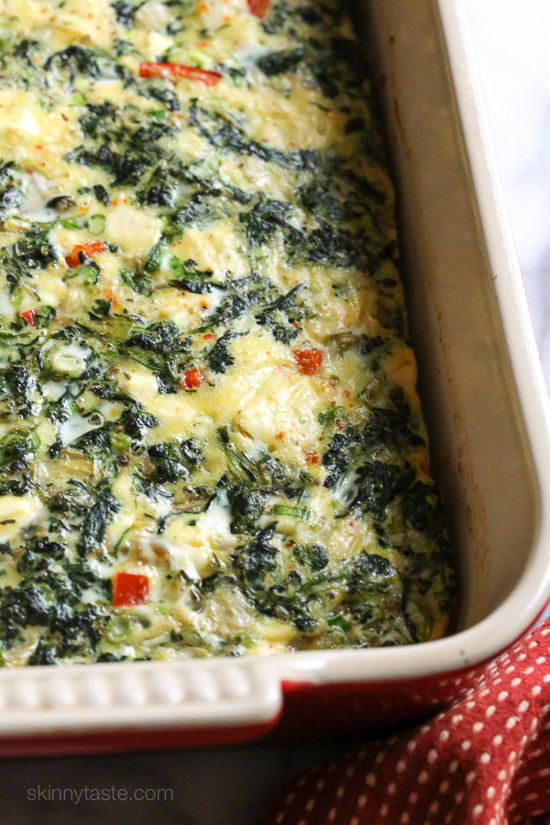 Healthy Breakfast Casserole with Spinach Best 20 Spinach Feta and Artichoke Breakfast Bake