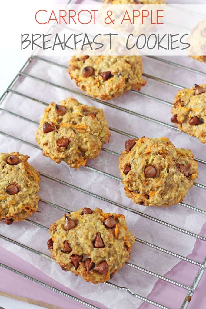 Healthy Breakfast Cookie Recipes
 Carrot Apple & Oat Breakfast Cookies My Fussy Eater