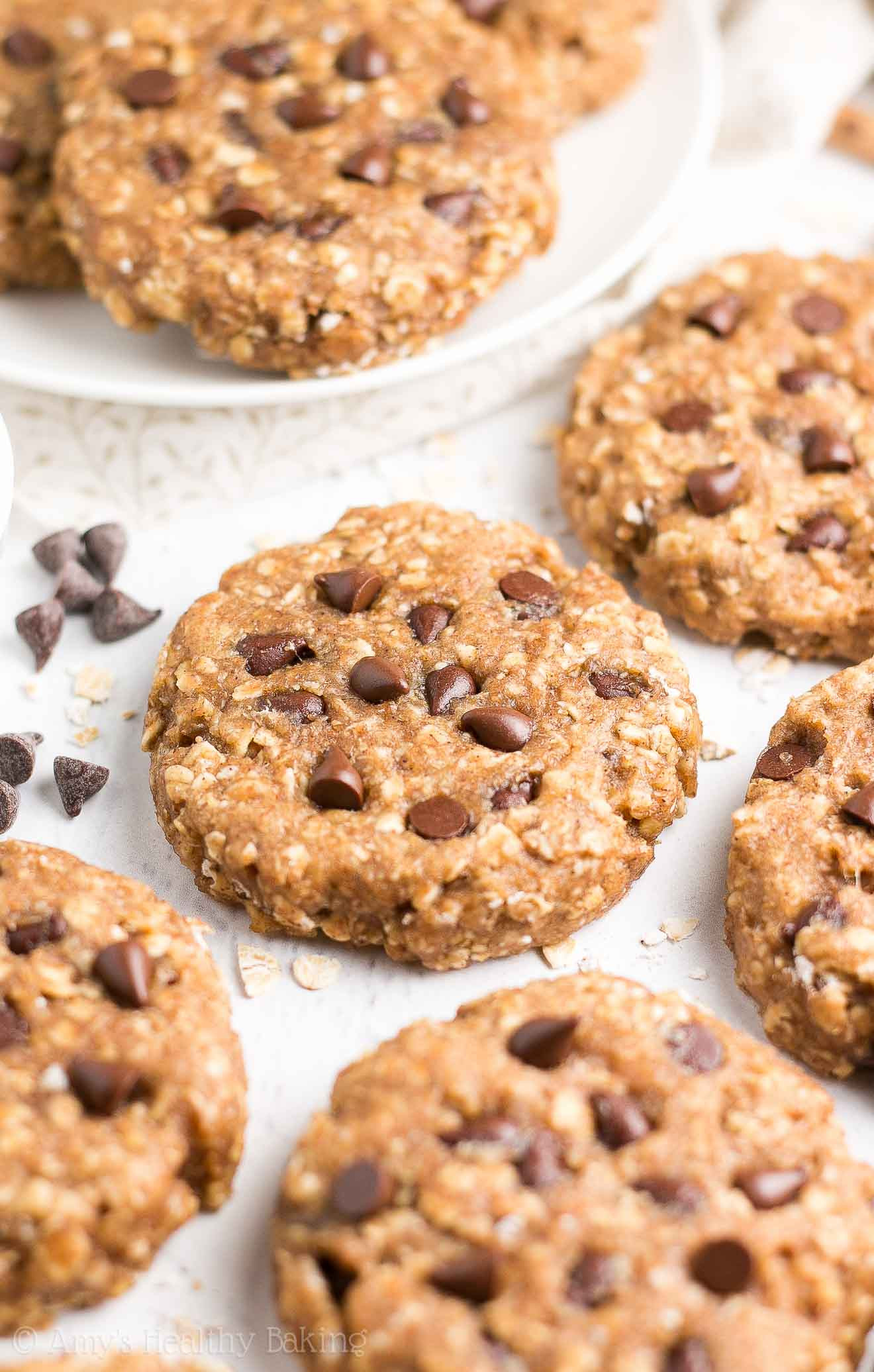 Healthy Breakfast Cookies
 Healthy Chocolate Chip Peanut Butter Oatmeal Breakfast