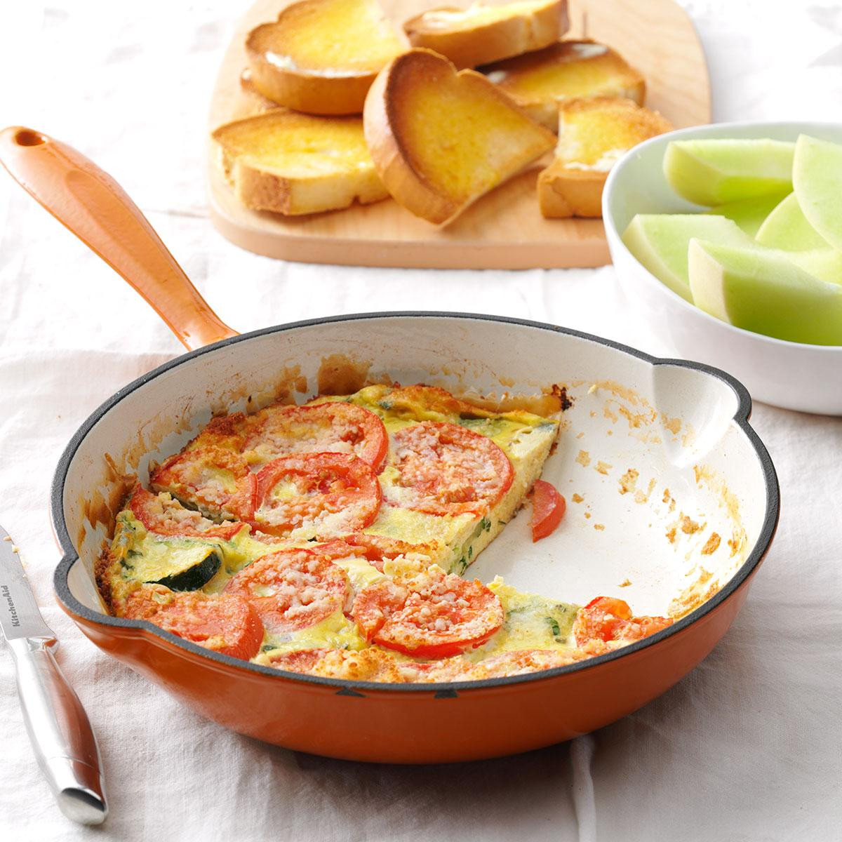 Healthy Breakfast Dallas
 Italian Garden Frittata Recipe