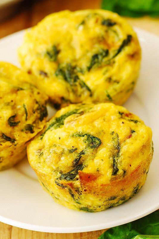 Healthy Breakfast Egg Muffins
 healthy breakfast egg muffins with spinach