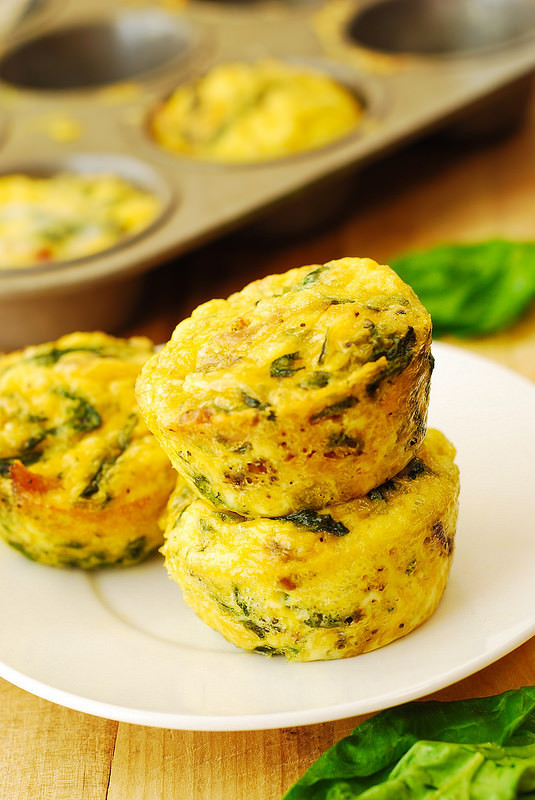 Healthy Breakfast Egg Muffins With Spinach
 Breakfast Egg Muffins with Bacon and Spinach Julia s Album