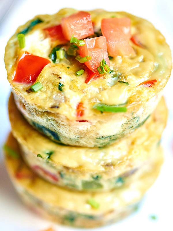 Healthy Breakfast Eggs
 Healthy Egg Muffin Cups ly 50 Calories Loaded w