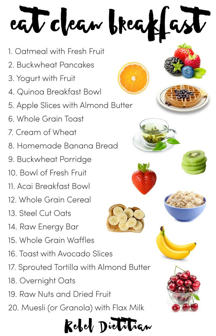 Healthy Breakfast Foods List
 Best 25 Dietitian ideas on Pinterest