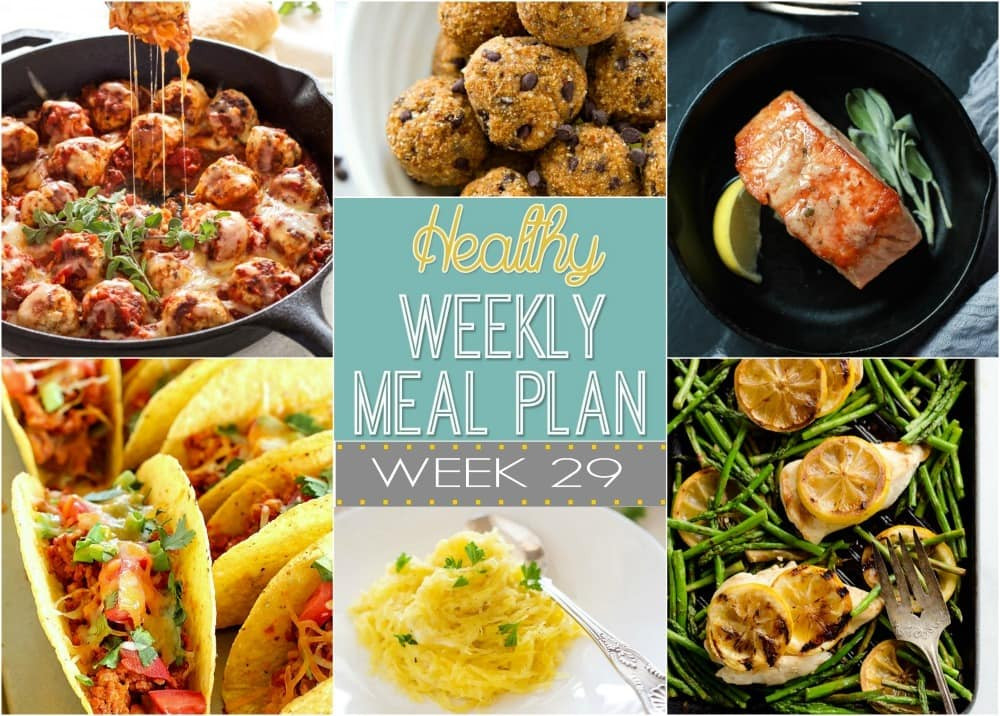 Healthy Breakfast For A Week
 Healthy Weekly Meal Plan 29 Yummy Healthy Easy