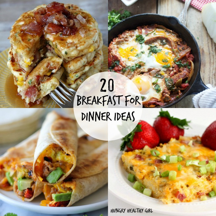 Healthy Breakfast For Dinner
 Brinner A roundup of 20 Breakfast for Dinner Ideas Kim