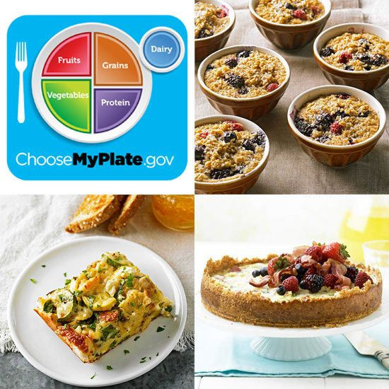 Healthy Breakfast For Group
 329 best MyPlate Meal Ideas images on Pinterest