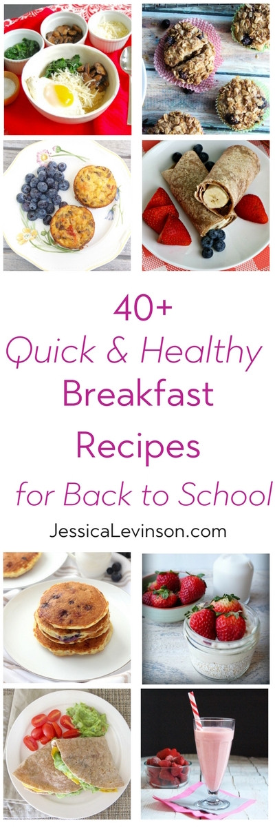 Healthy Breakfast For School
 40 Quick and Healthy Breakfast Recipes for Back to School