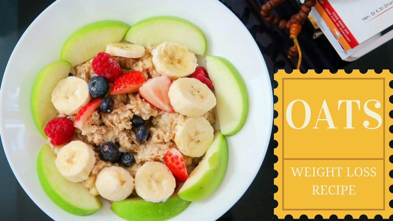 Healthy Breakfast For Weight Loss
 OATS Recipe for WEIGHT LOSS