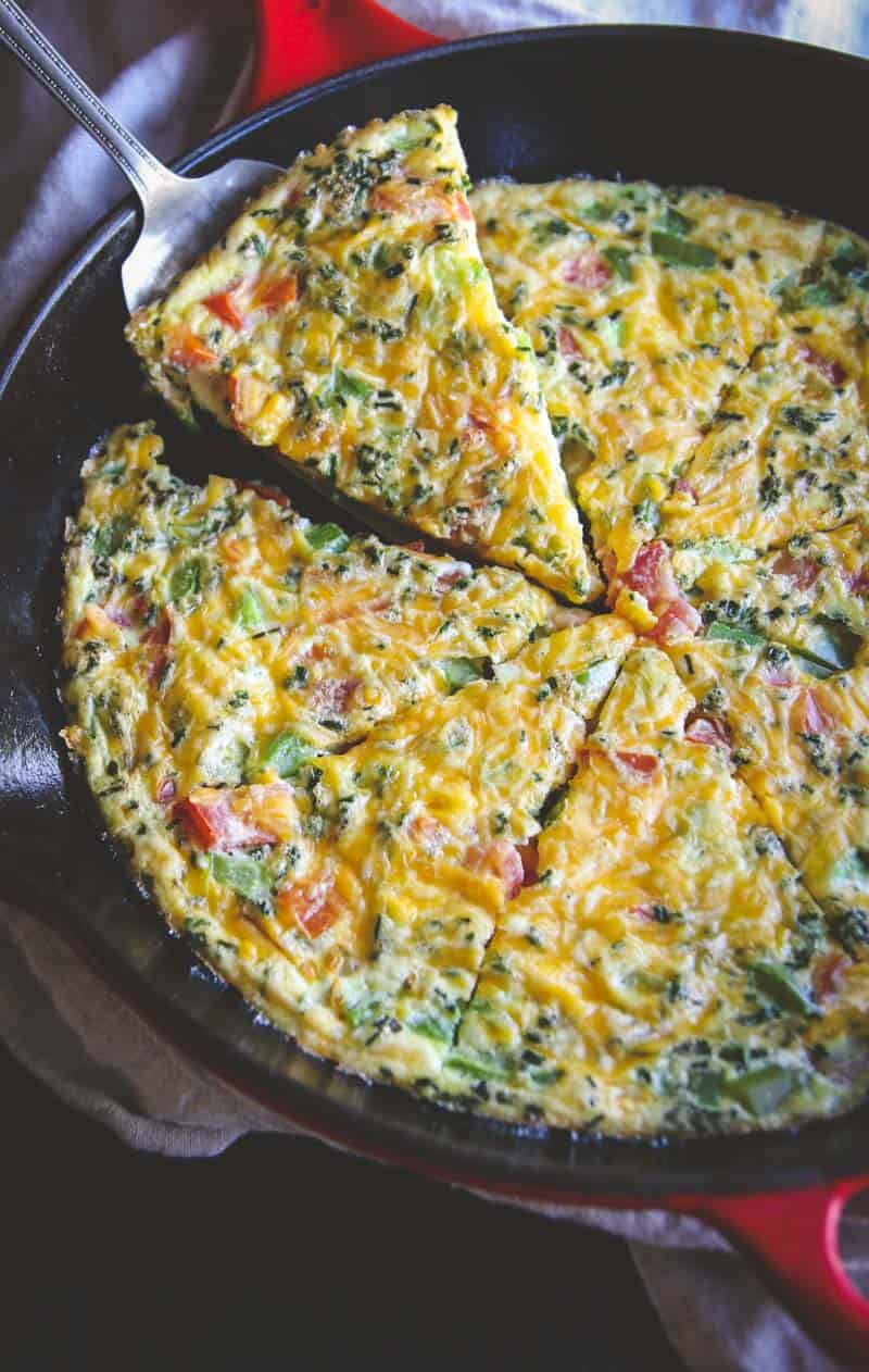Healthy Breakfast Frittata Recipe
 5 Ingre nt Ve able Frittata and details about the