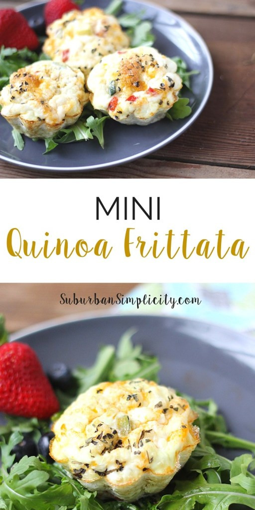 Healthy Breakfast Frittata Recipe
 Mini Quinoa Frittata Recipe