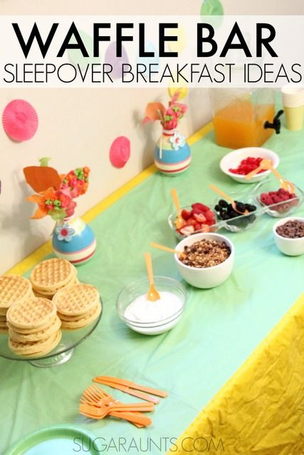 Healthy Breakfast Game
 The 25 best Teen bday party ideas sleepover ideas on