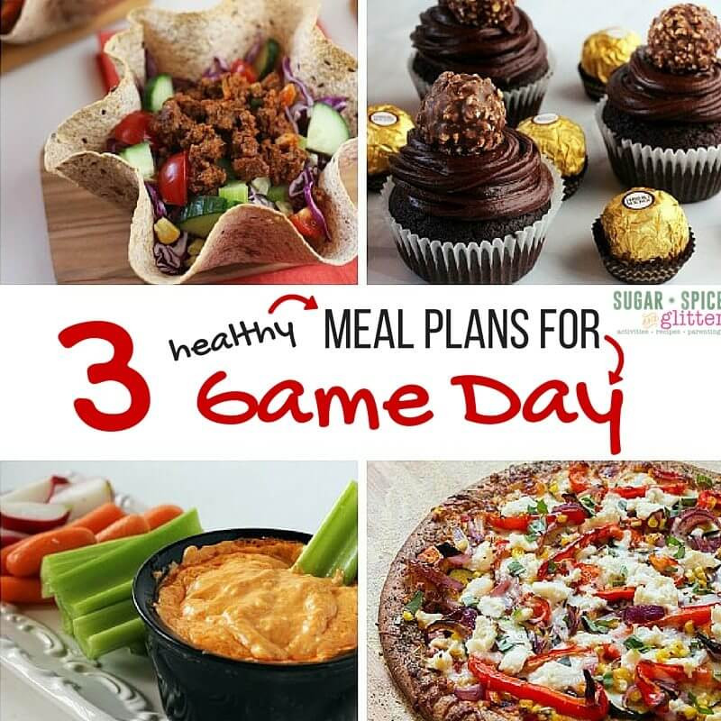 Healthy Breakfast Game
 3 Healthy Meal Plans for Game Day ⋆ Sugar Spice and Glitter