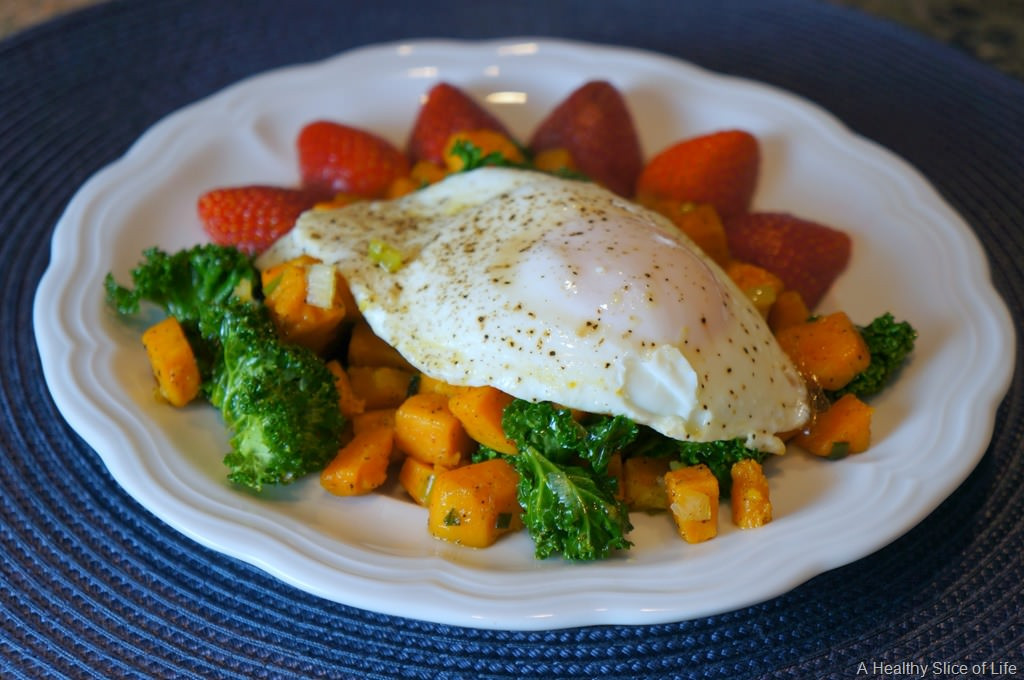 Healthy Breakfast Hash
 Sweet Potato Breakfast Hash