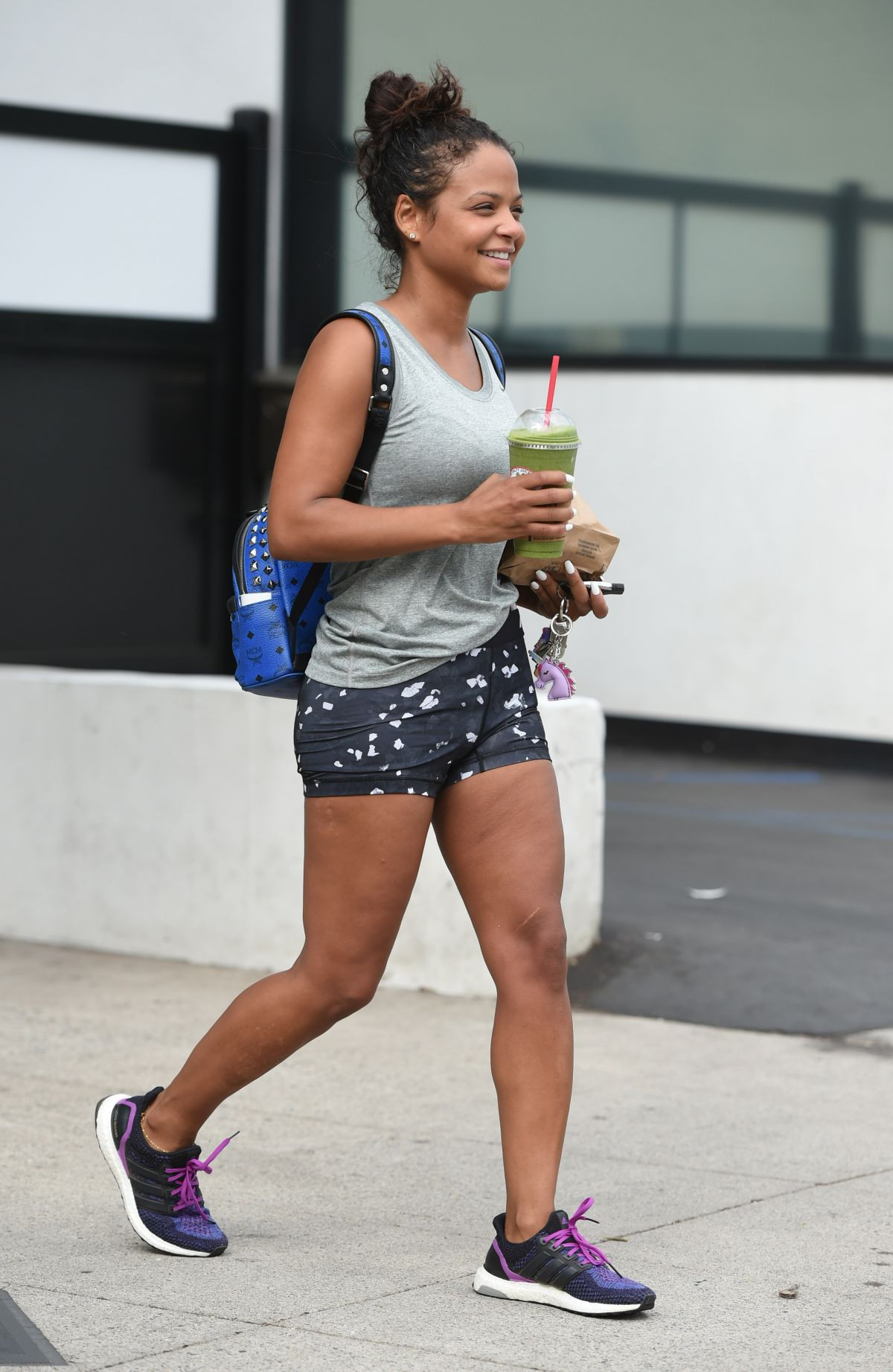 Healthy Breakfast Los Angeles
 Christina Milian Picks up healthy breakfast in Los Angeles