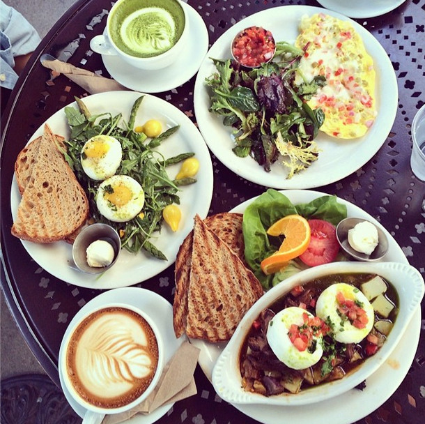 Healthy Breakfast Los Angeles
 Breakfast at Urth Cafe Food Picks