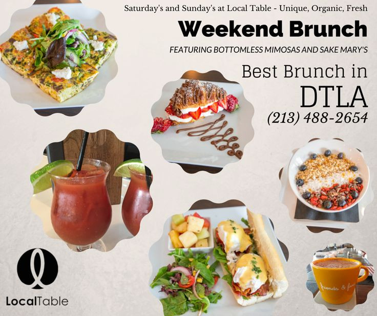 Healthy Breakfast Los Angeles
 17 Best images about WEEKEND BRUNCH on Pinterest