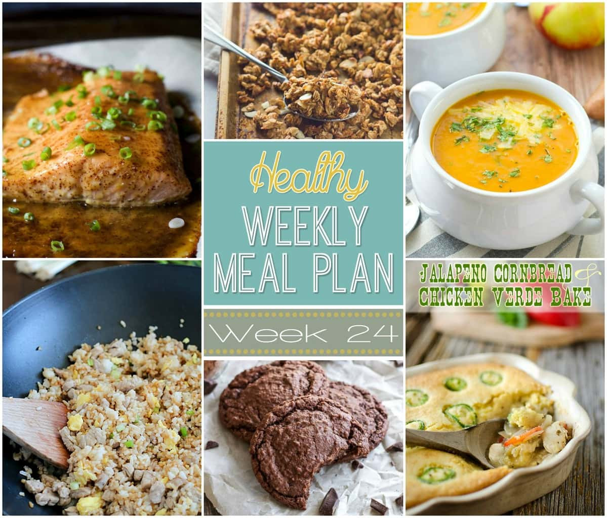 Healthy Breakfast Lunch And Dinner
 Healthy Weekly Meal Plan 24 Yummy Healthy Easy