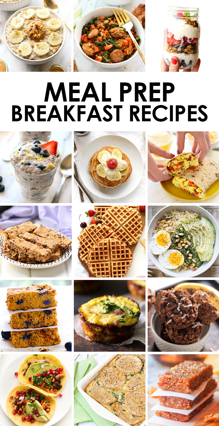 Healthy Breakfast Meal Ideas
 Meal Prep Recipes Breakfast Fit Foo Finds