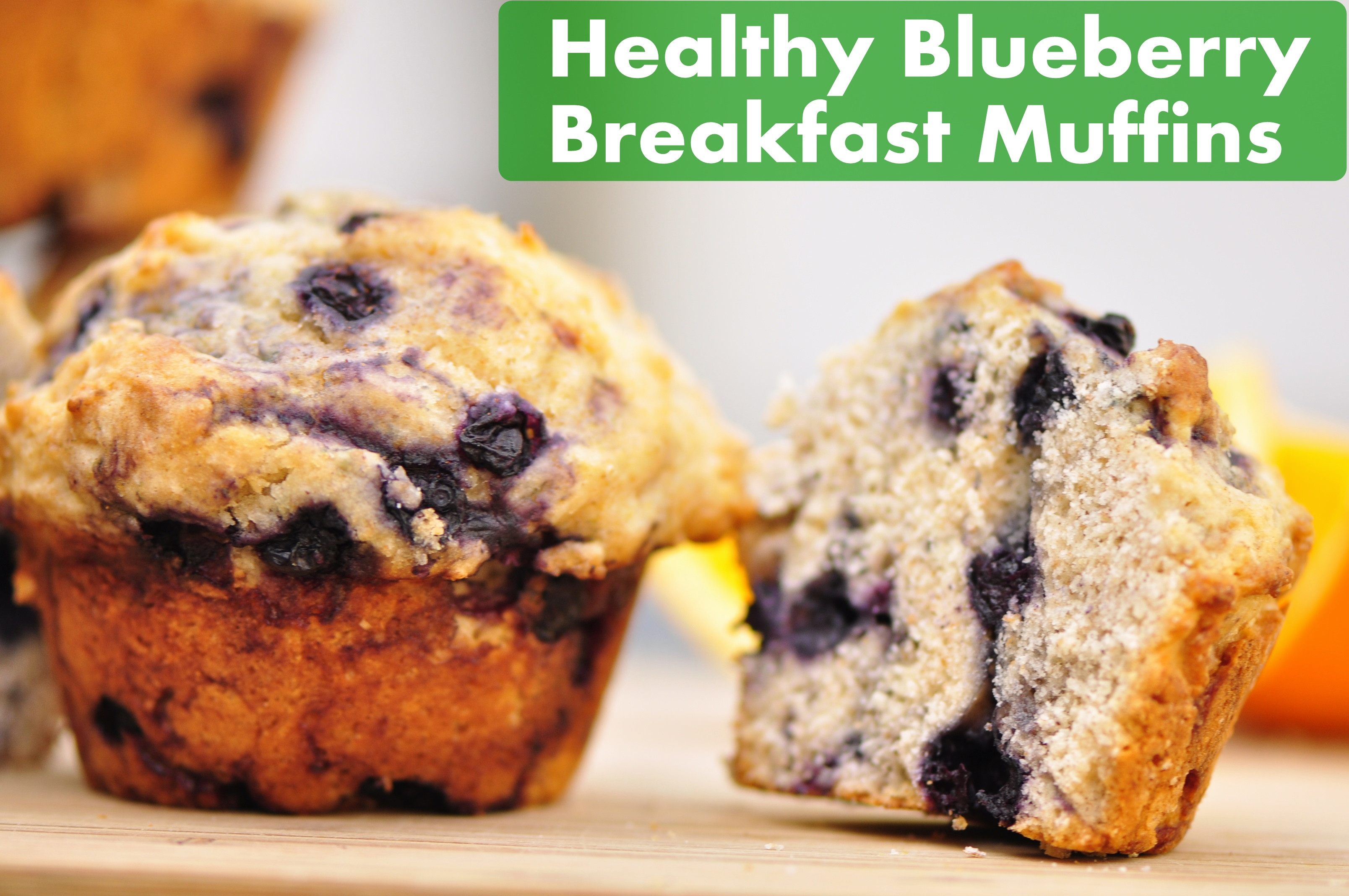 Healthy Breakfast Muffin
 Healthy Blueberry Breakfast Muffins – the ve arian ginger