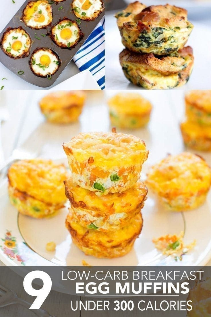 Healthy Breakfast Muffins Low Calorie
 9 Low Carb Breakfast Egg Muffins Under 300 Calories