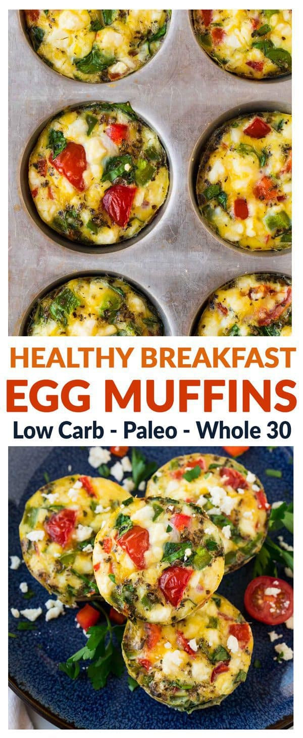 Healthy Breakfast Muffins Low Calorie
 Healthy Breakfast Egg Muffins