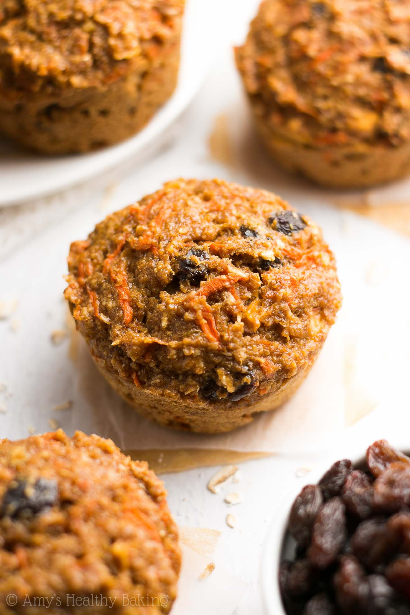 Healthy Breakfast Muffins
 Healthy Morning Glory Bran Muffins