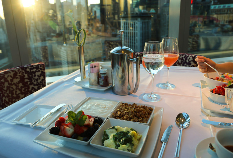 Healthy Breakfast New York
 Chic in the City Mandarin Oriental New York La Jolla Mom