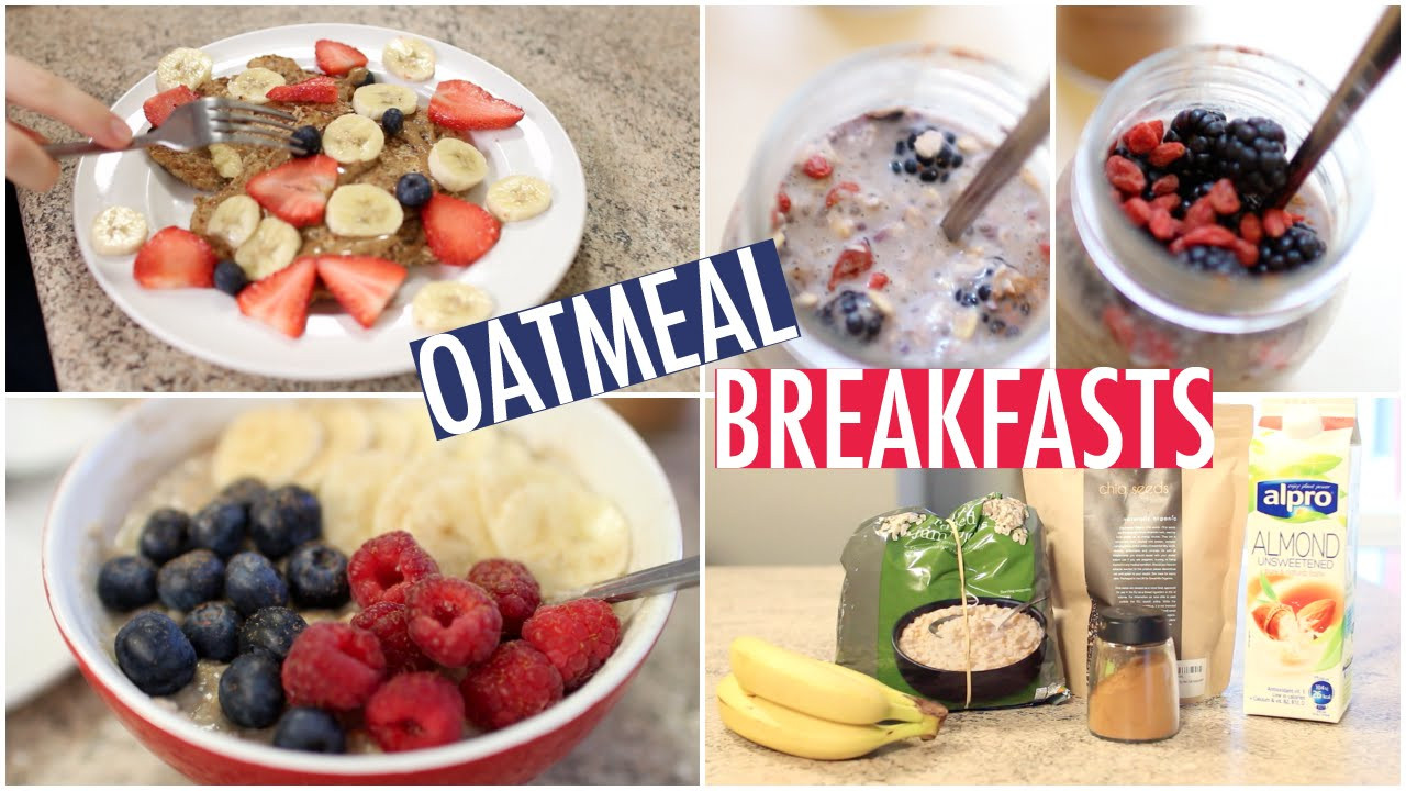 Healthy Breakfast Oatmeal
 Quick & Healthy Oatmeal Breakfast Ideas