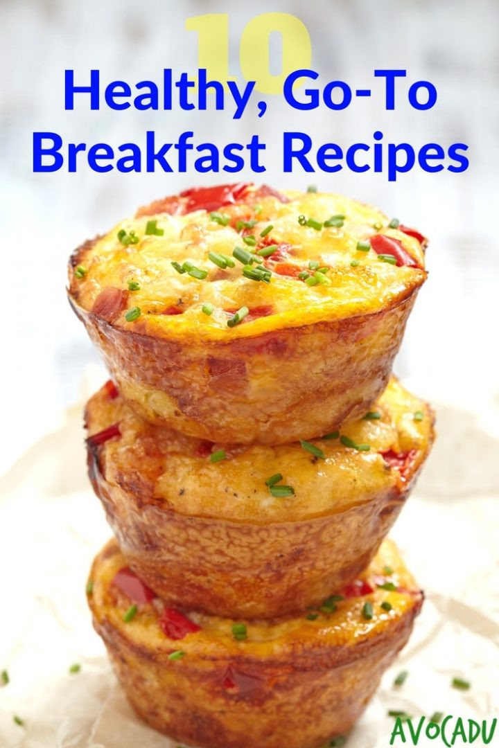 Healthy Breakfast On The Go Recipes
 10 Healthy Go To Breakfast Recipes Avocadu