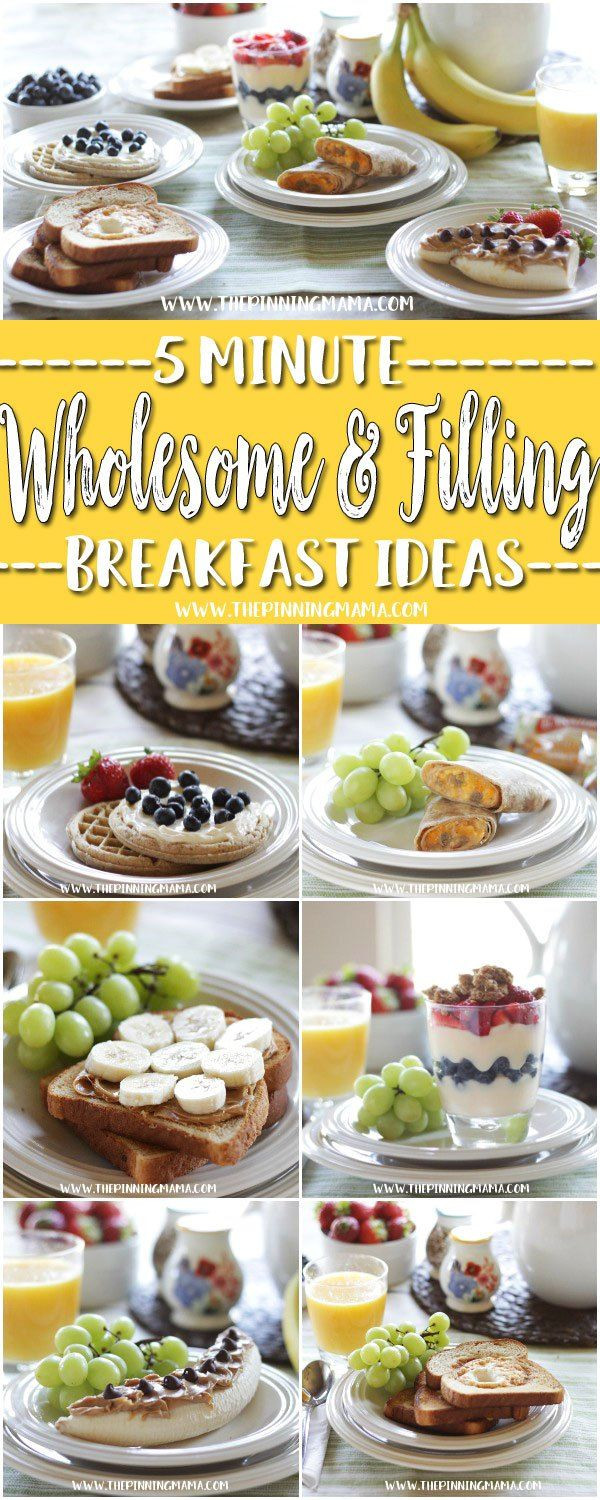 Healthy Breakfast On The Go To Buy
 25 best ideas about Healthy breakfasts on Pinterest